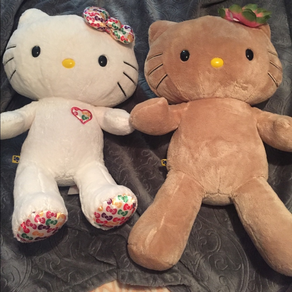 Hello kitty build a bear stuffed animals